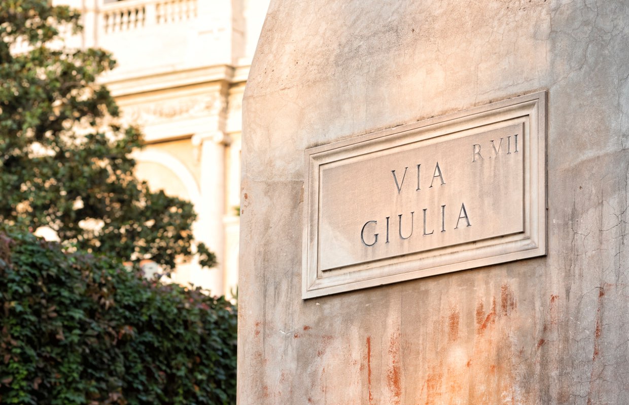 Via Giulia Rome